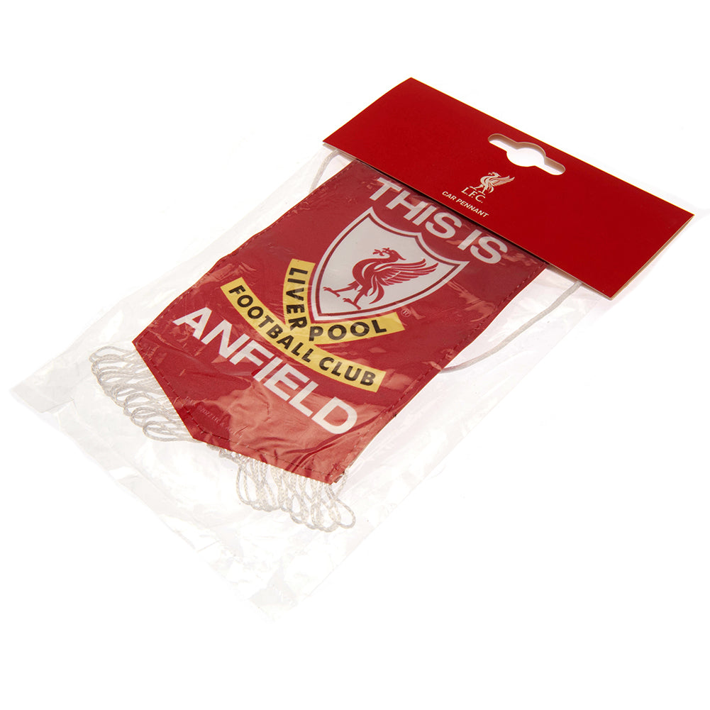 Mini Liverpool Football Club This Is Anfield Design Pennant for Decoration