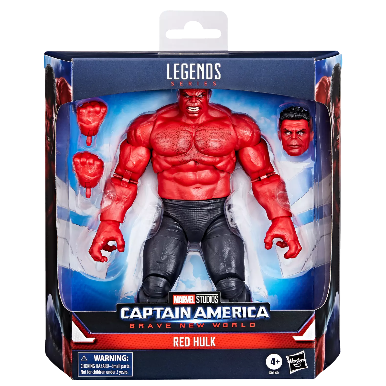 Marvel Legends Series 6-Inch Scale Collectible Action Figure of Red Hulk from Marvel Studios’ Captain America: Brave New World