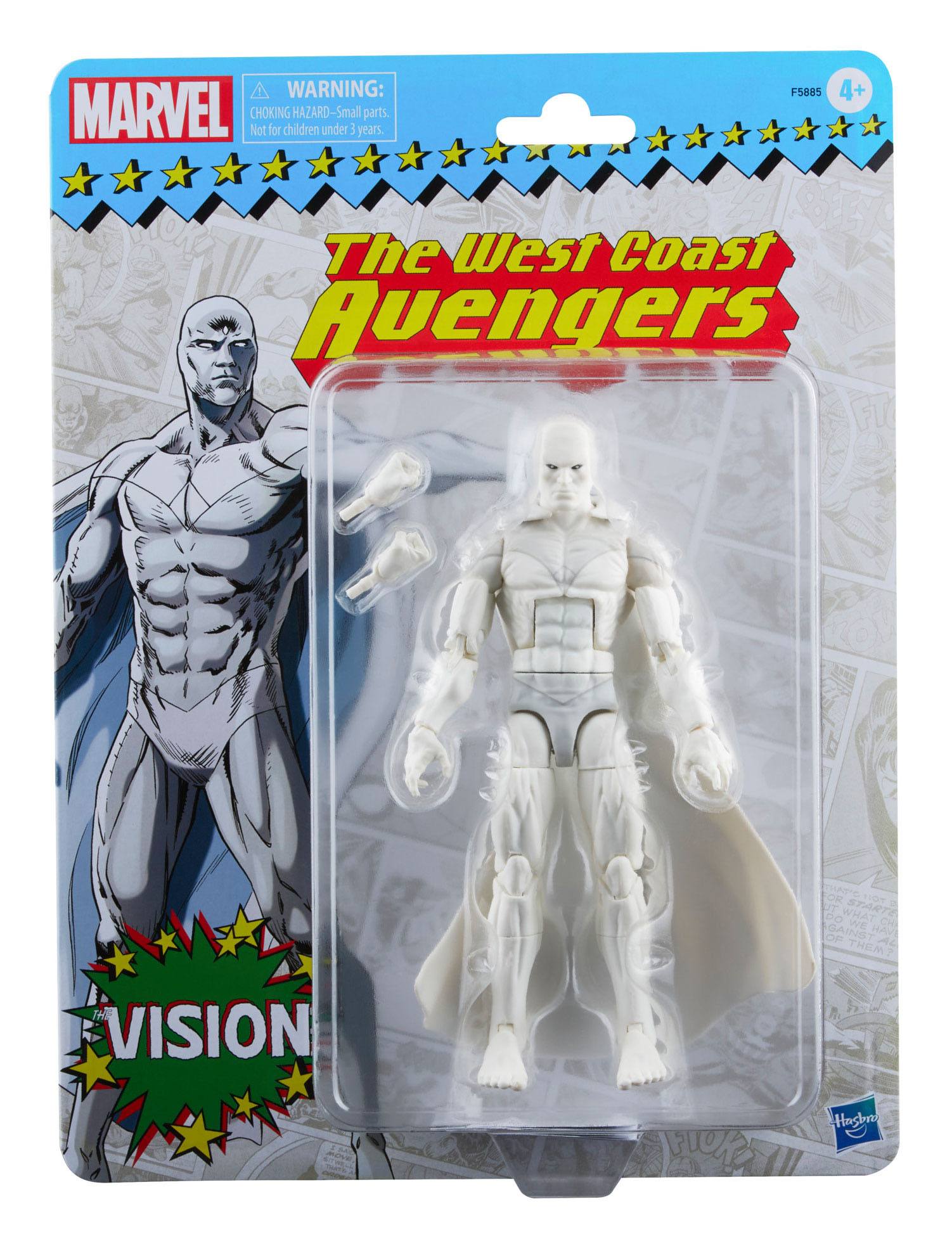 Hasbro Marvel Legends Retro-Style 6-Inch Vision Action Figure