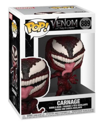 Marvel's Venom: Let There Be Carnage - Collectible Carnage Funko Pop Vinyl Figure