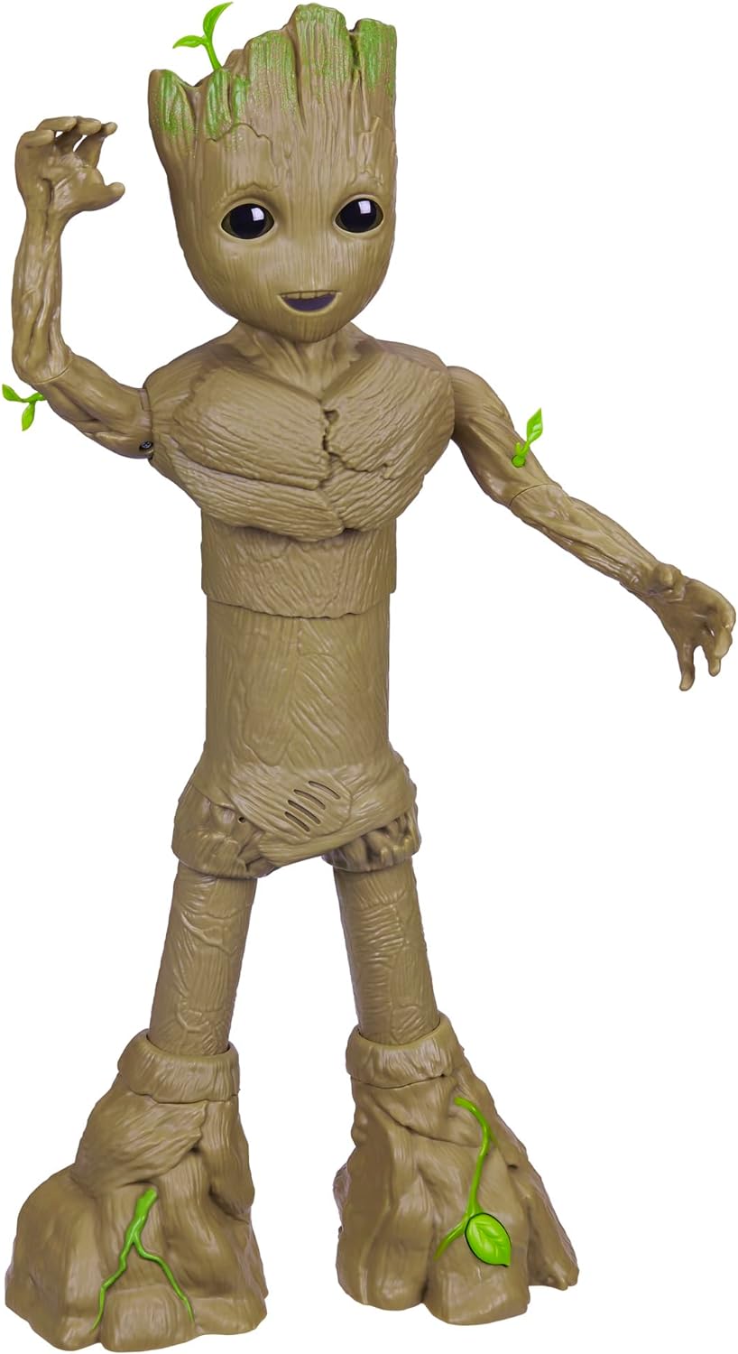 Marvel Studios Interactive Groove 'N Grow Poseable Groot Action Figure
