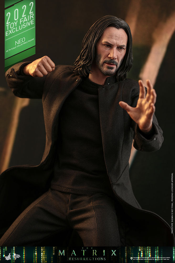 Hot Toys Exclusive 1:6 Scale Collectible Figure of Neo from The Matrix Revolutions