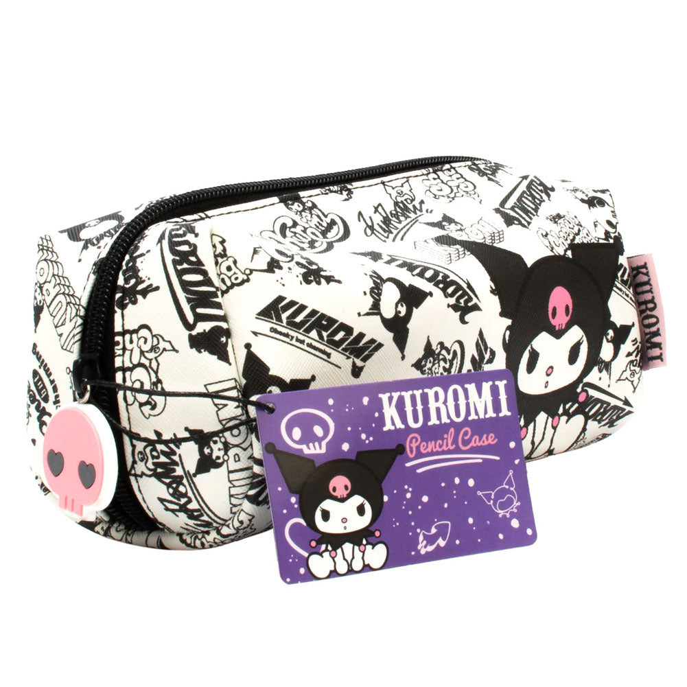 Stylish Hello Kitty & Friends Kuromi Polyurethane Pencil Case