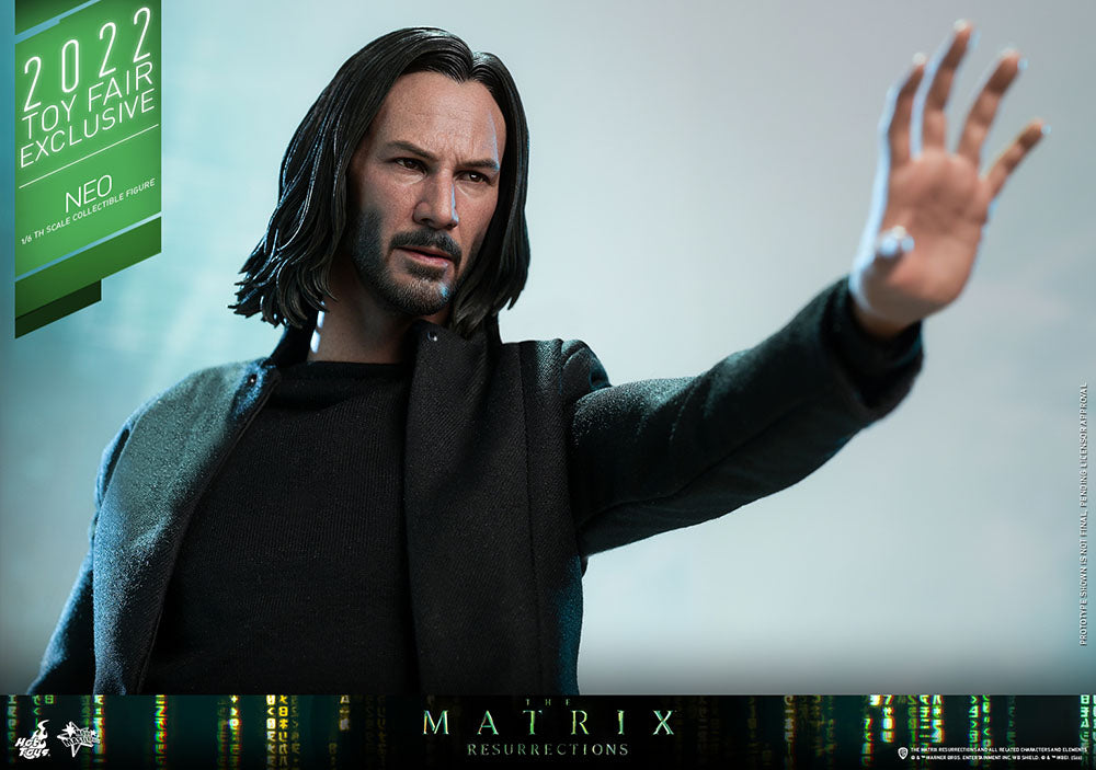 Hot Toys Exclusive 1:6 Scale Collectible Figure of Neo from The Matrix Revolutions