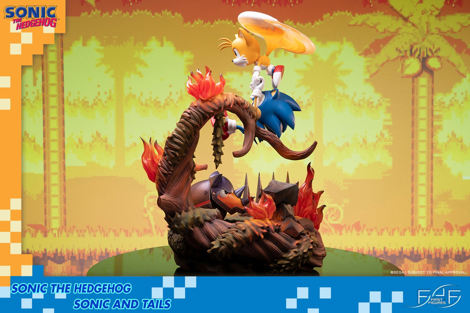 First4Figures Sonic & Tails Statue - Highly Detailed Collectible