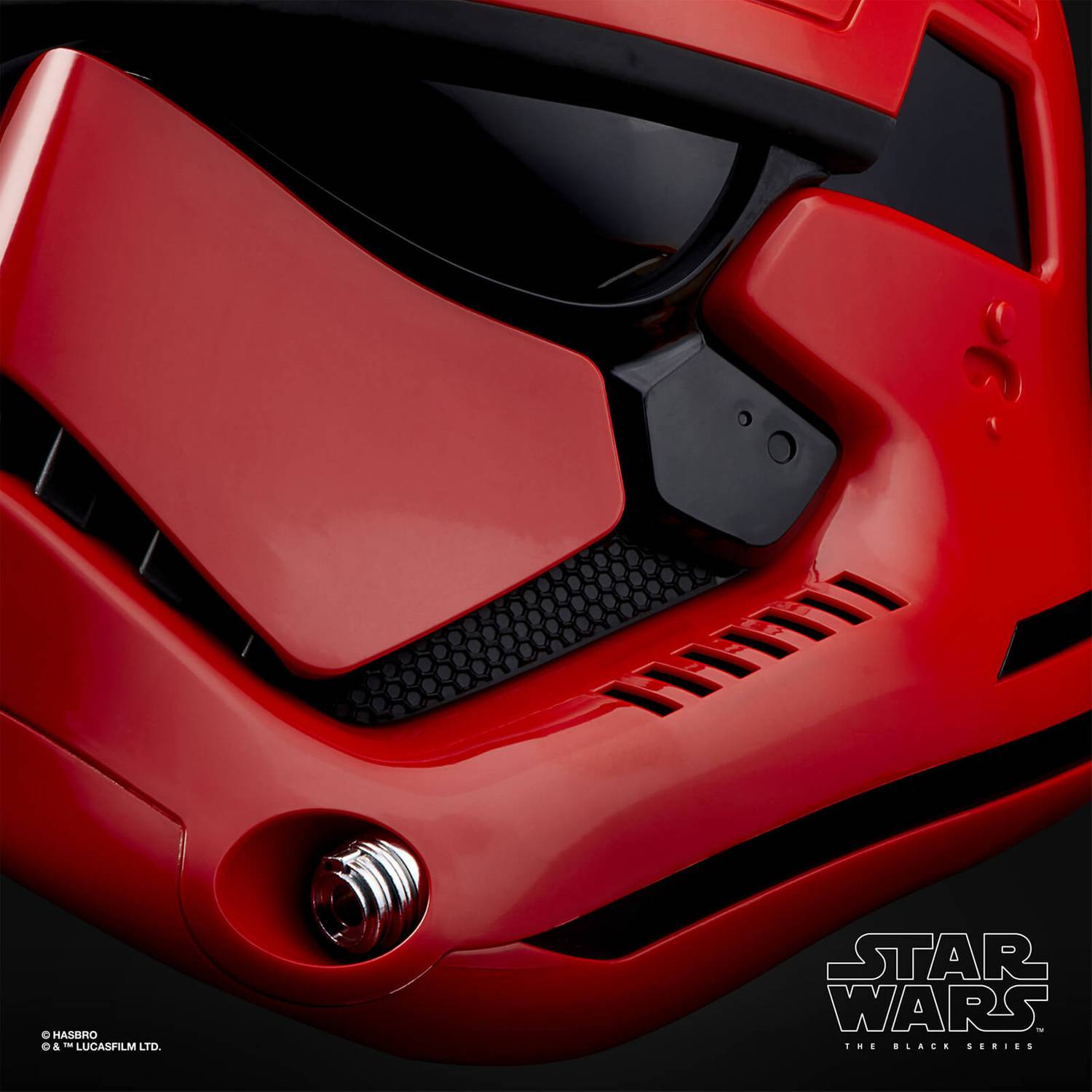 Hasbro Star Wars The Black Series Galaxy’s Edge Electronic Captain Cardinal Helmet for Role - Playing and Collecting