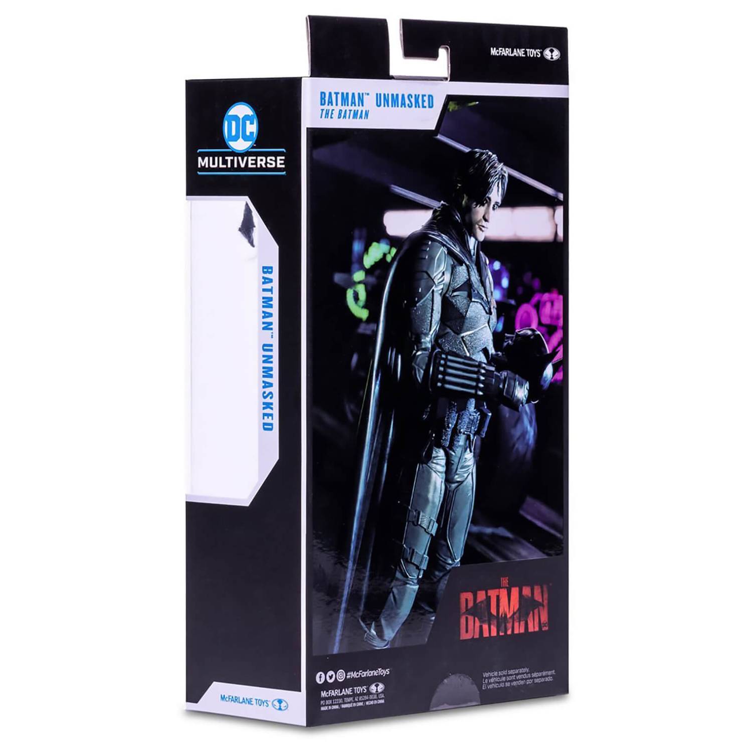 McFarlane DC Comics The Batman Movie Unmasked 7-Inch Scale Collectible Action Figure for Fans
