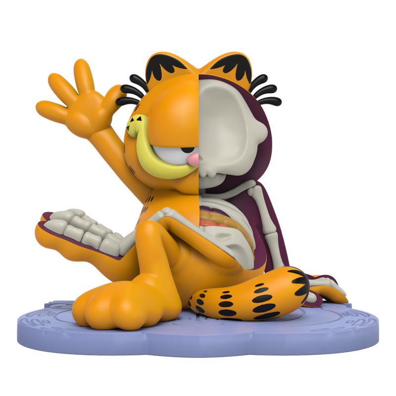Garfield Mighty Jaxx Freeny's Dissectibles Blind Box - Set of 6 Random Vinyl Figures