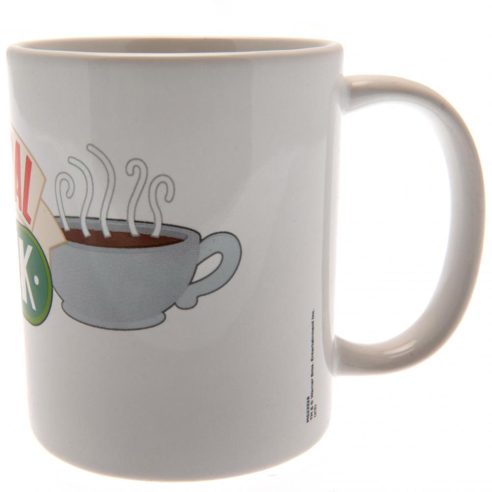Friends-themed Central Perk Logo Ceramic Coffee Mug for Daily Use
