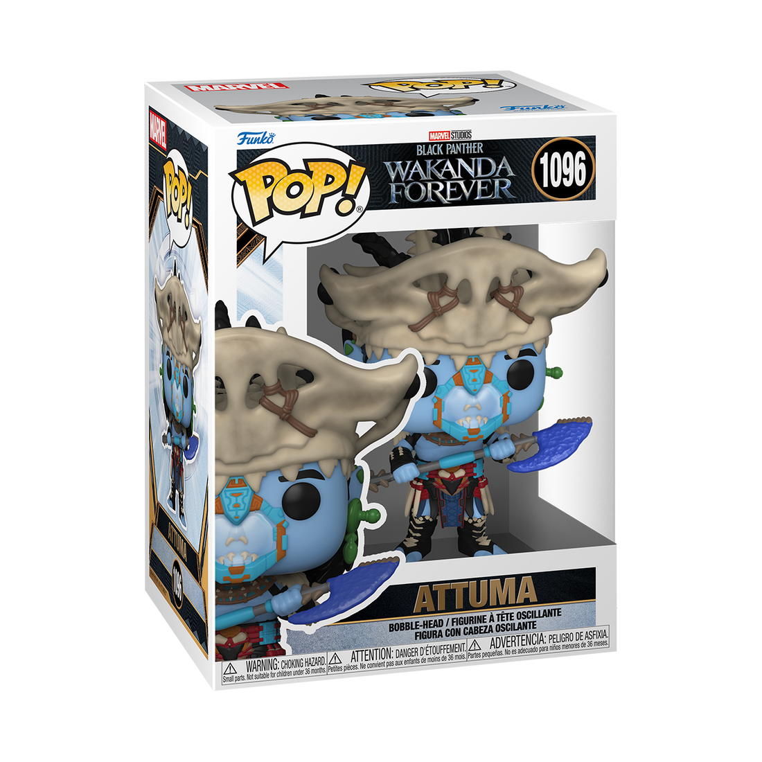 Marvel Black Panther: Wakanda Forever Collectible Attuma Funko Pop! Vinyl Figurine