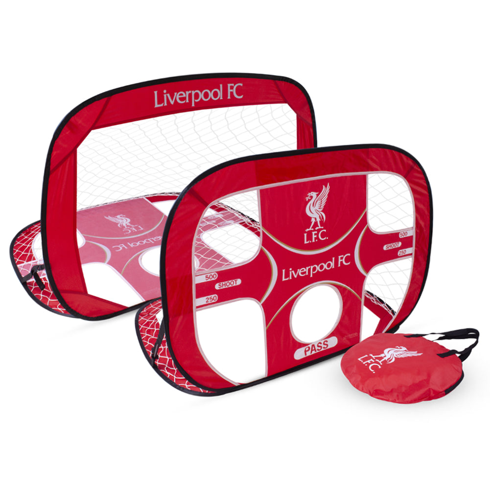Liverpool FC Foldable Outdoor Football Training Target Goal