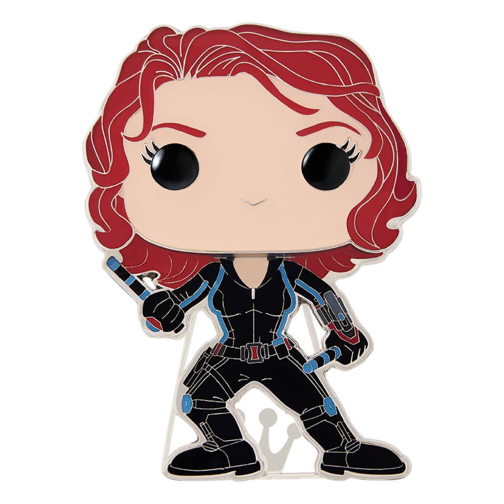 Marvel Infinity Saga Collectible POP! Style Enamel Pin Featuring Black Widow
