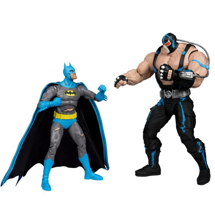 McFarlane DC Multiverse Batman Knightfall Collection: High - Quality Batman vs. Bane Two - Pack Action Figures for Collectors