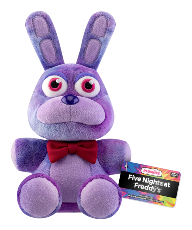 8-Inch Tie-Dye Bonnie Plush from Five Nights At Freddy's