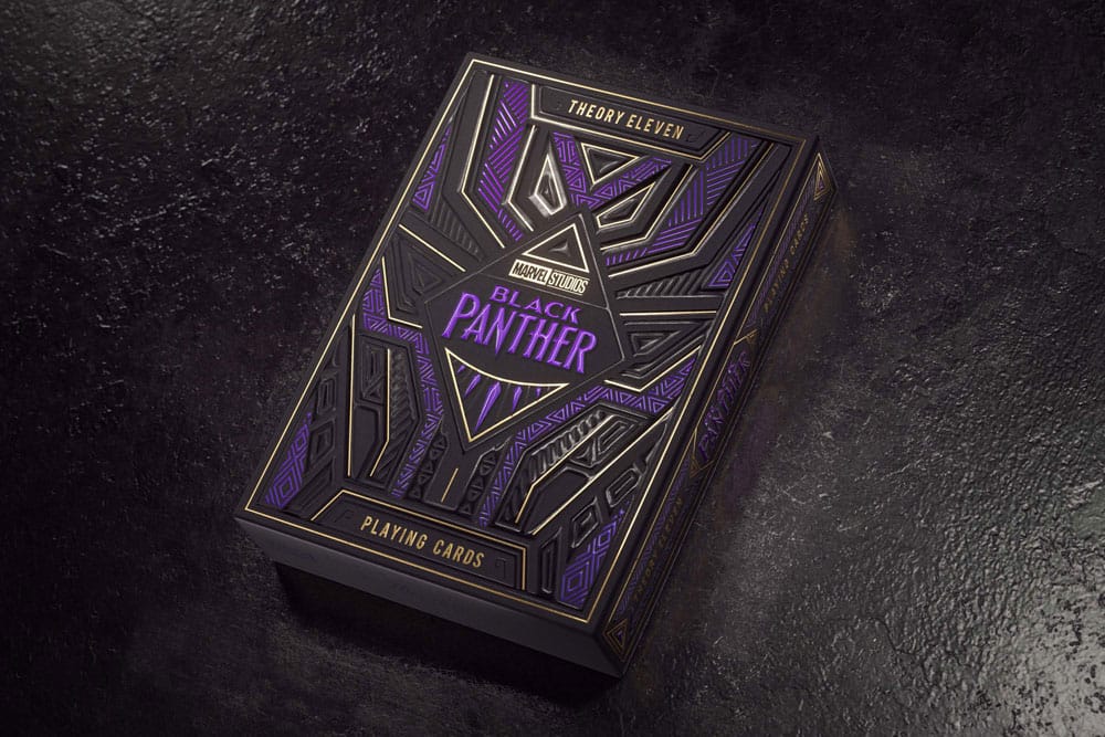 Premium Marvel Black Panther-themed Playing Cards for Card Games