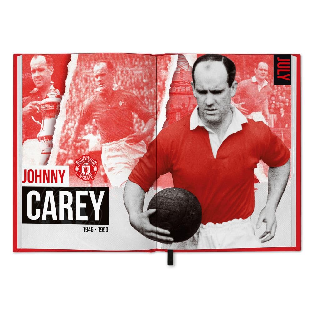 2025 Manchester United Football Club Official A5 Diary for Weekly Viewing