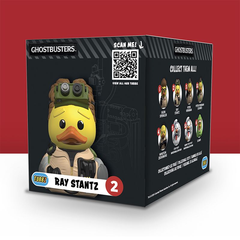 Collectible Boxed Ghostbusters Tubbz Figure of Ray Stantz