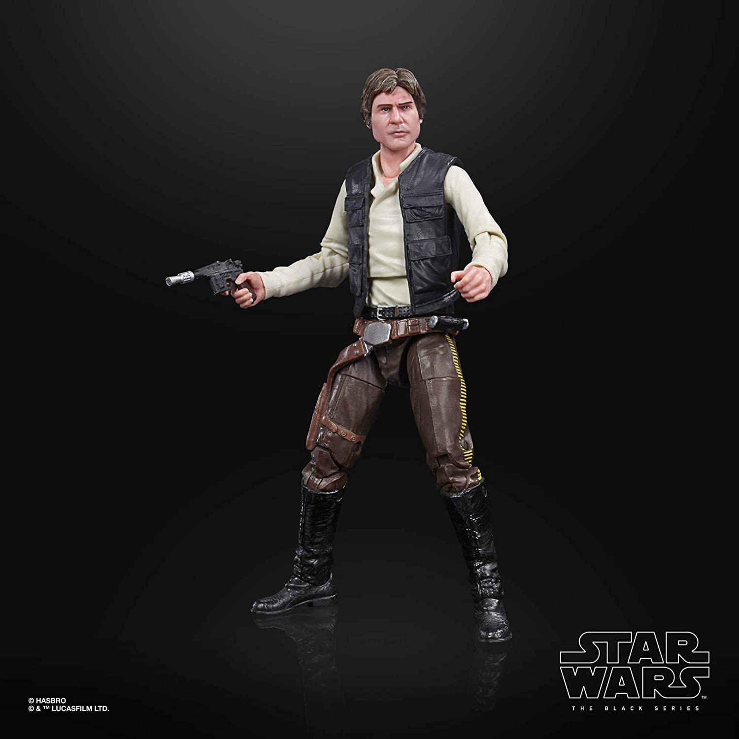 Hasbro Star Wars The Black Series 6-Inch Action Figure - Han Solo (Return of the Jedi) for Kids and Collectors
