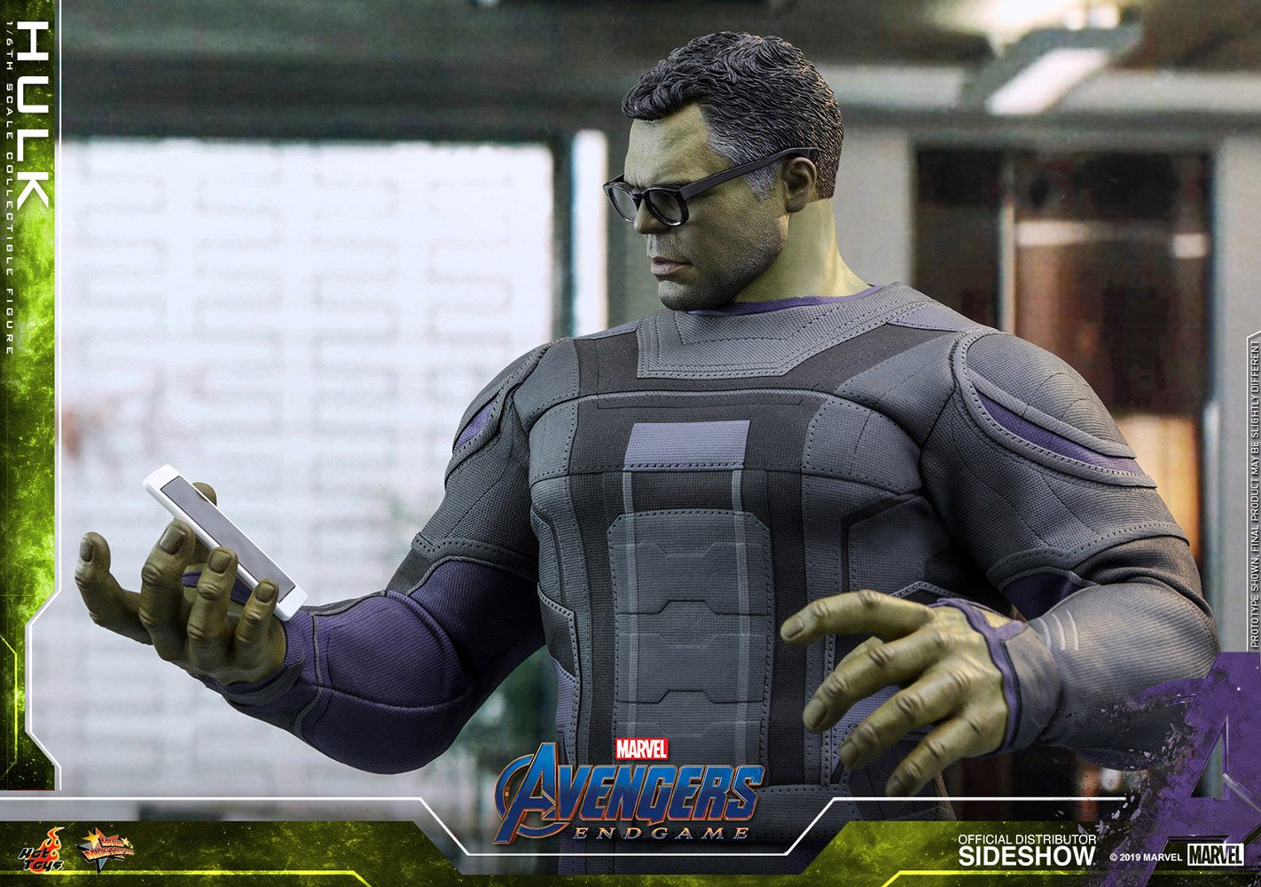 Hot Toys 1/6 Scale Avengers: Endgame Movie Masterpiece Hulk Action Figure
