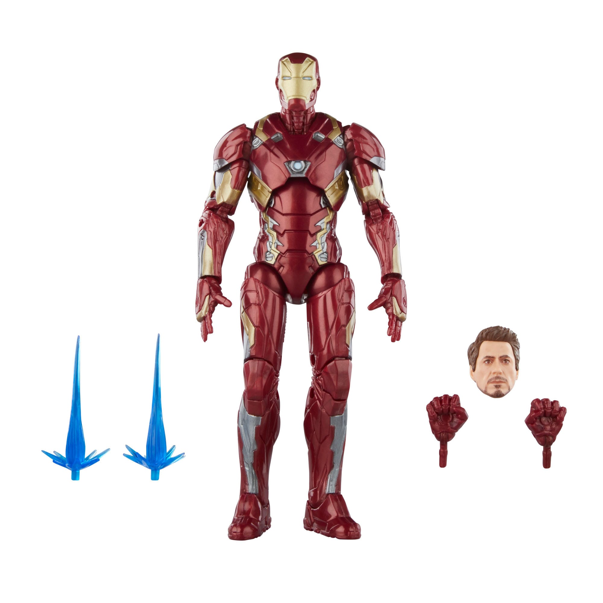 Hasbro's 6 - inch Marvel Legends Infinity Saga Iron Man Mark 46 Collectible Action Figure