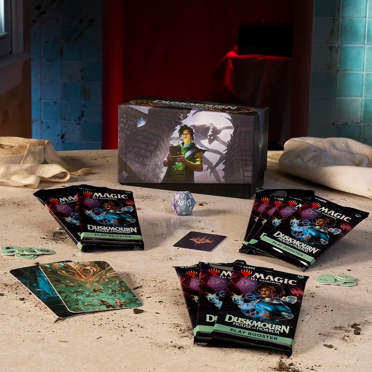 Magic: The Gathering Duskmourn Horror House Collectible Bundle