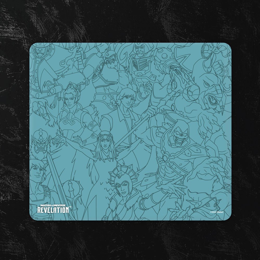 Masters of the Universe Revelation High - Quality Mousepad Featuring Heroes and Villains