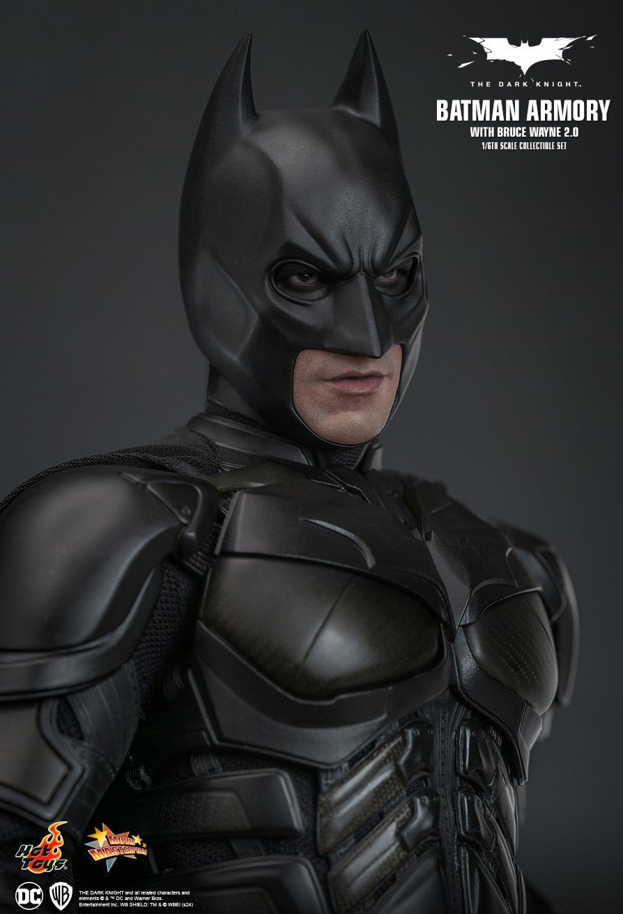 Hot Toys 1/6 Scale Batman Armory Set with Bruce Wayne (2.0)