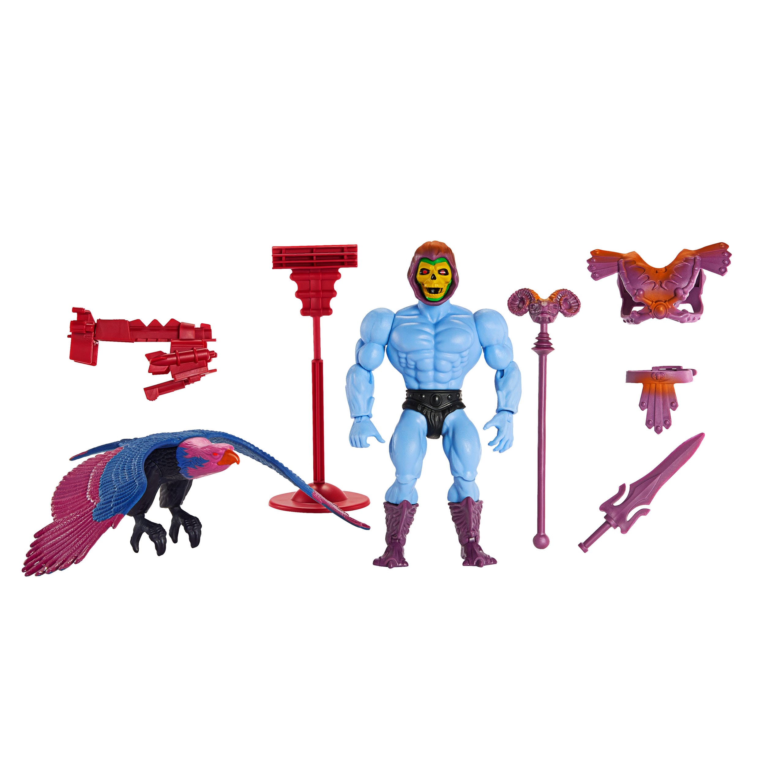 Masters of the Universe Origins: Skeletor & Screech 5.5-Inch Poseable Action Figure Two-Pack