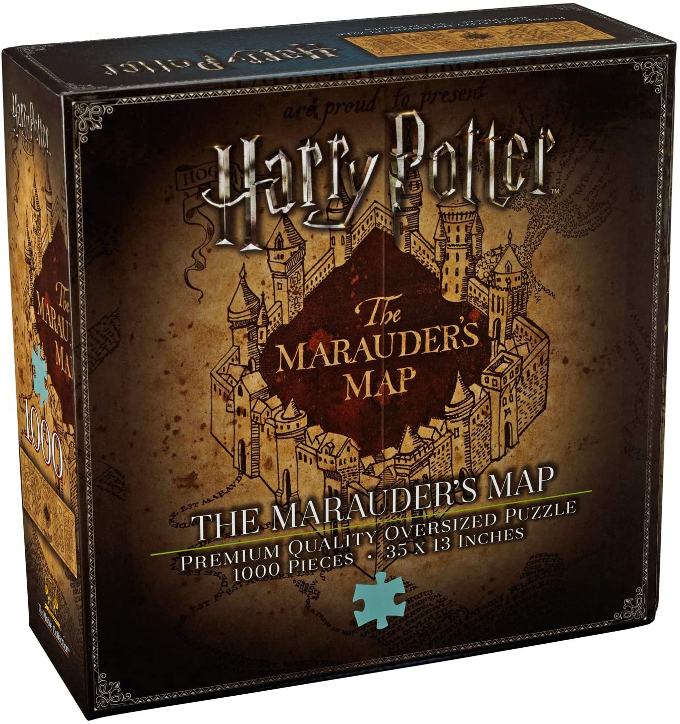 High - quality 1000 - piece Marauders Map Jigsaw Puzzle for Harry Potter Fans