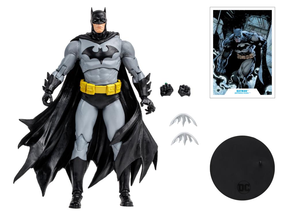 McFarlane 7-Inch DC Multiverse Black & Grey Batman Hush Action Figure