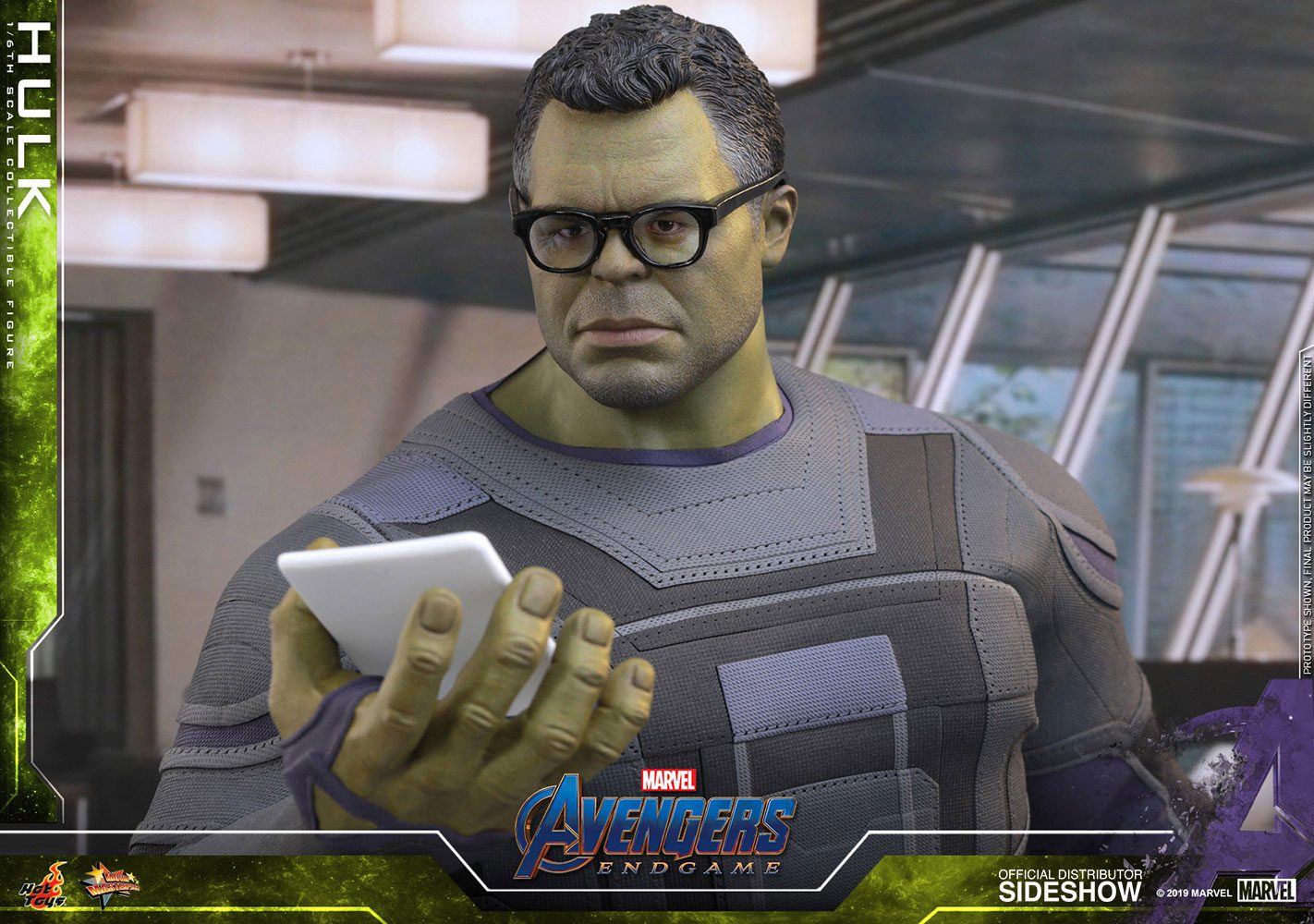 Hot Toys 1/6 Scale Avengers: Endgame Movie Masterpiece Hulk Action Figure
