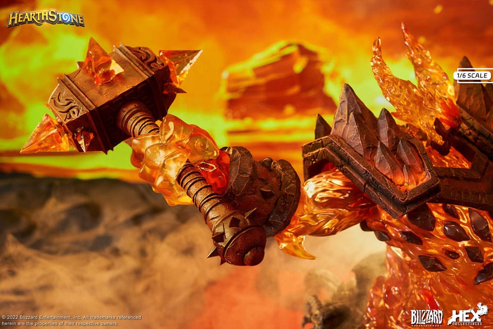 Limited Edition 1/6 Scale Hearthstone Ragnaros the Firelord Premium Statue