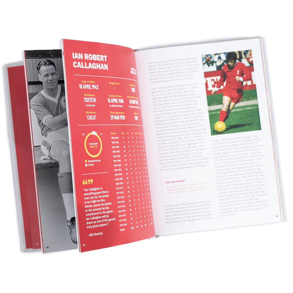 The Fabulous Liverpool Football Club Number 7s Collectible Book