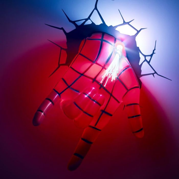 Marvel 3D Wall-Mounted Decorative Lighting with Spiderman's Hand Design