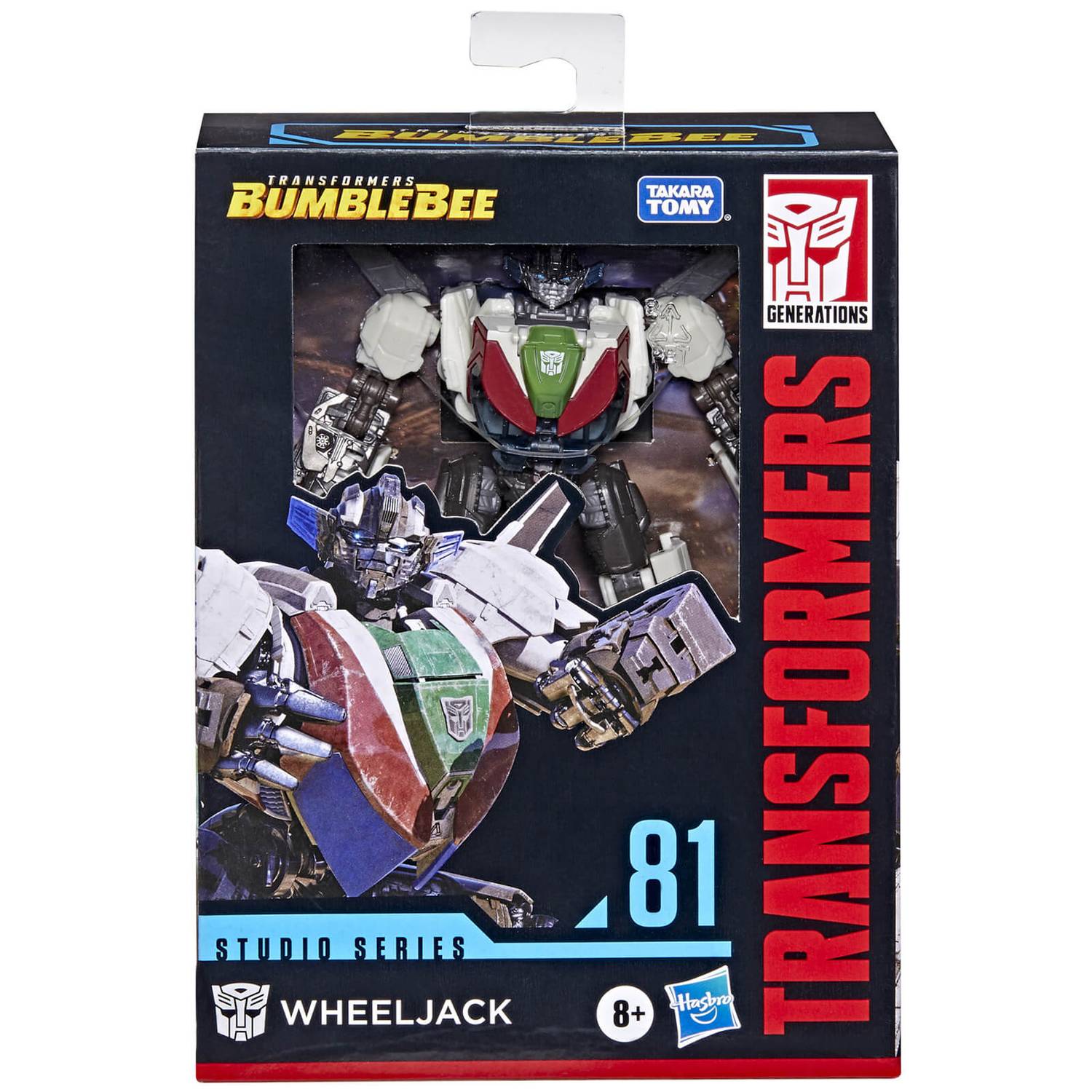 Hasbro Studio Series 81 Deluxe Bumblebee-inspired Wheeljack Action Figure for Collectors