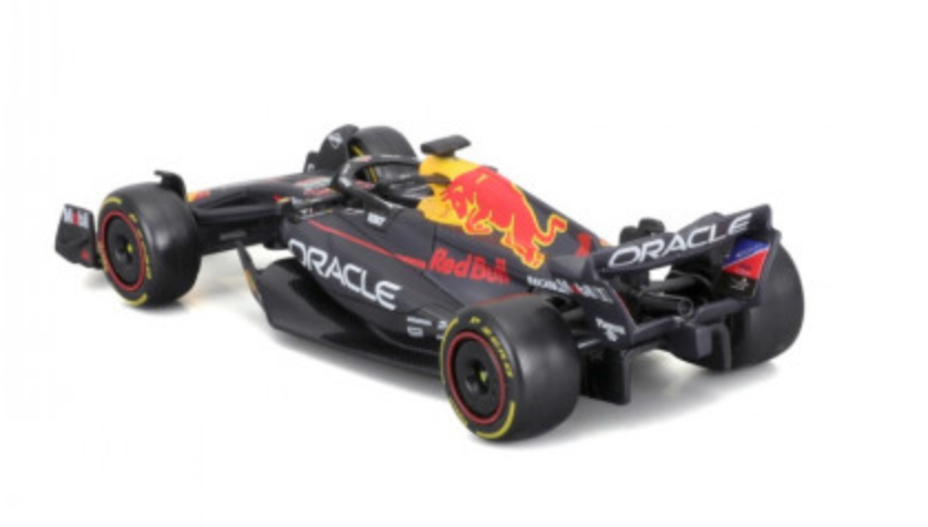 1:43 Scale Official Diecast Model Car of Max Verstappen's F1 Red Bull Racing RB19