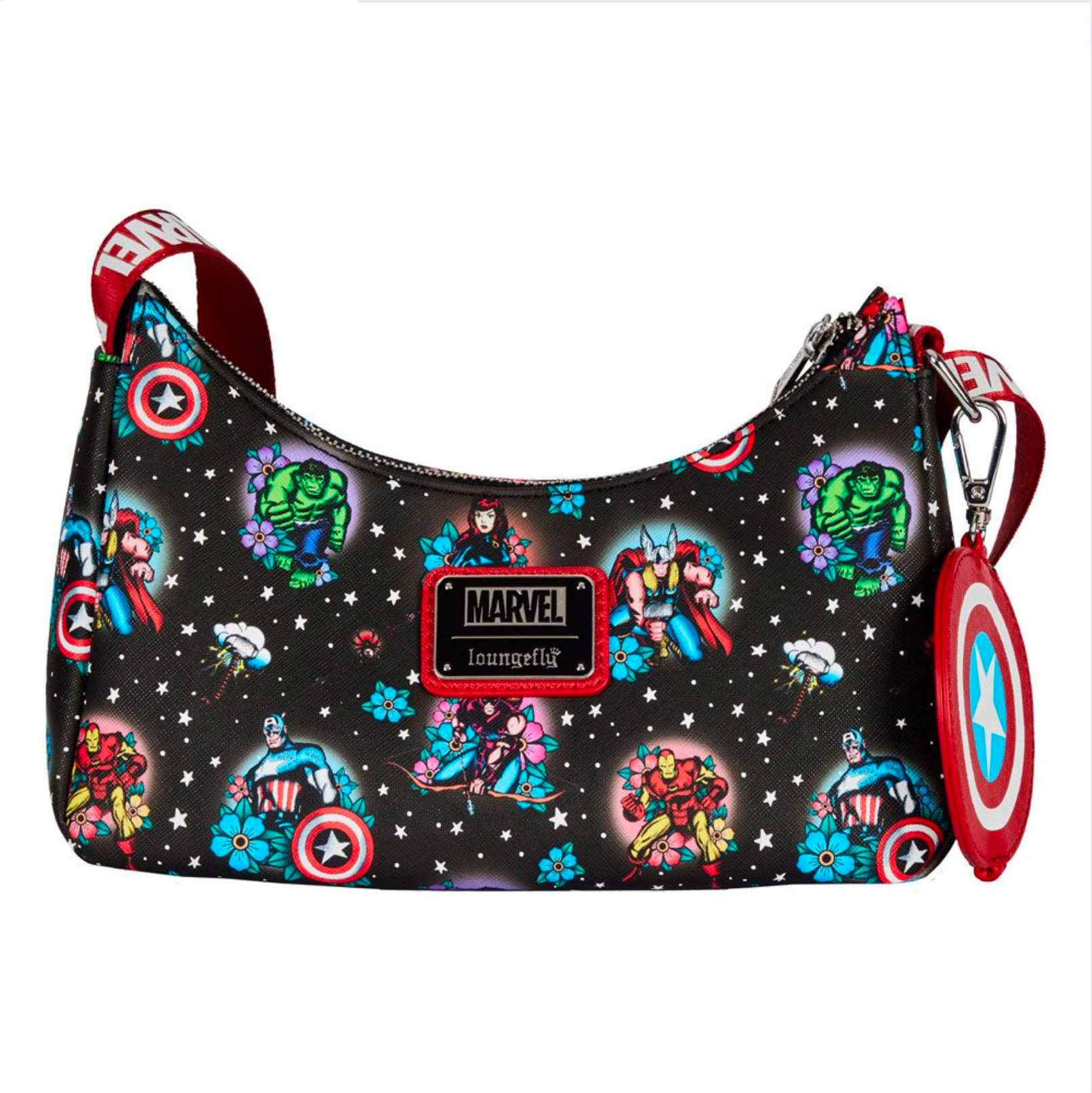 Loungefly Marvel Avengers Tattoo-Inspired Premium Shoulder Bag