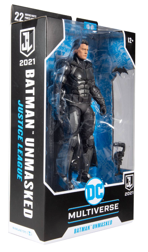 McFarlane 7 - Inch Action Figure of Unmasked Batman Bruce Wayne from DC Multiverse Justice League Movie