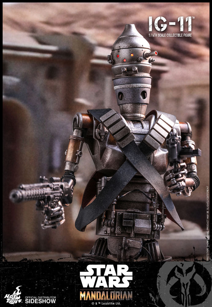 Hot Toys 1:6 Scale Star Wars Mandalorian IG-11 Detailed Collectible Figure