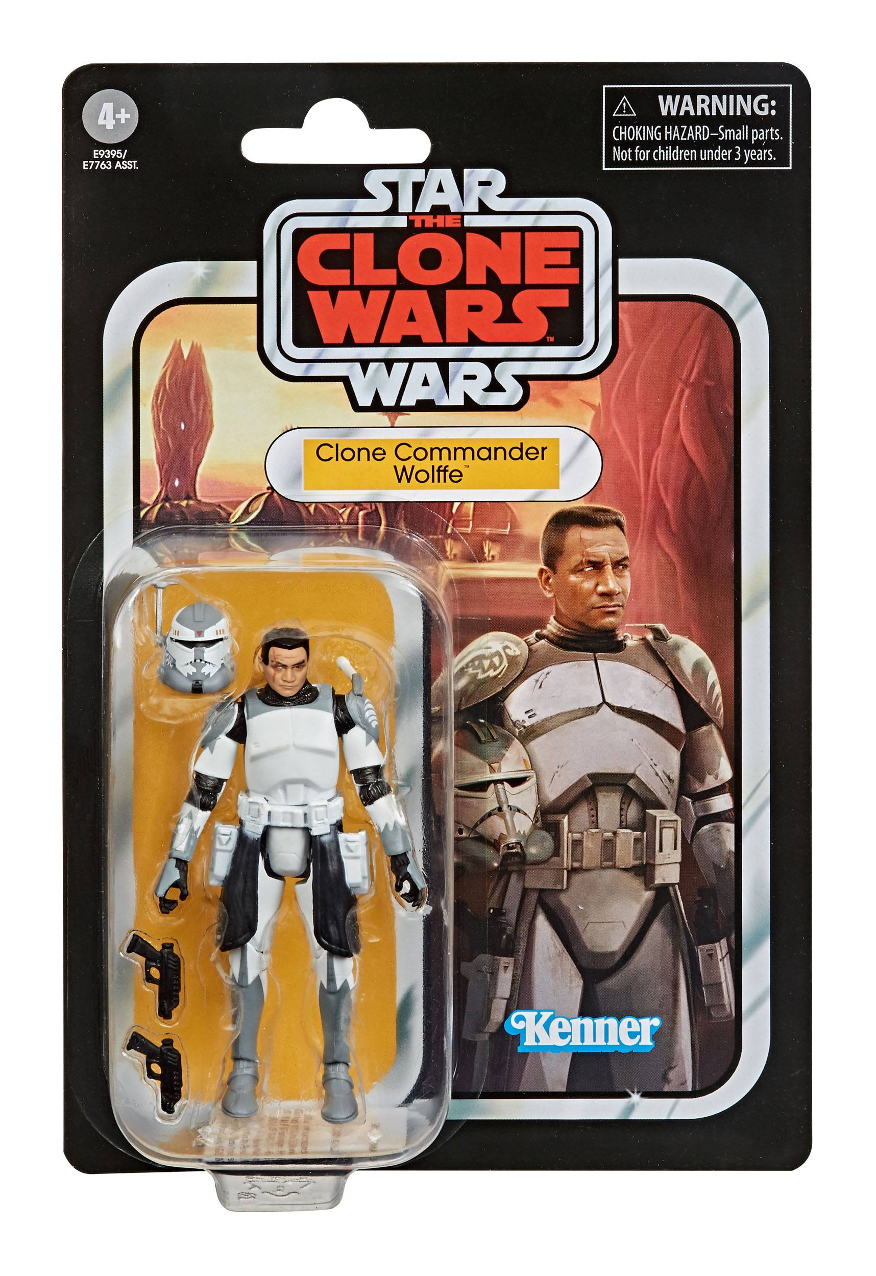 Hasbro Star Wars The Vintage Collection High - Quality 3.75 - inch Scale Clone Commander Wolffe Action Figure Collectible