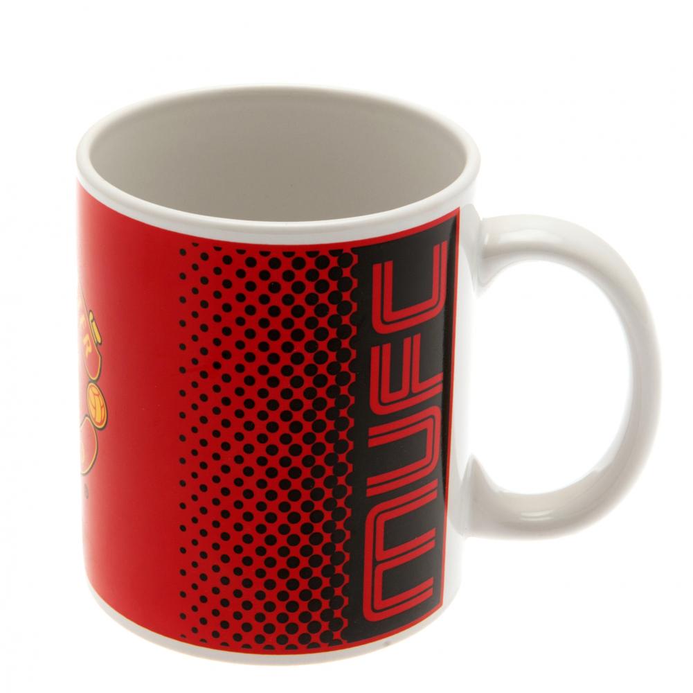 Manchester United Football Club Faded Design Everyday Coffee Mug