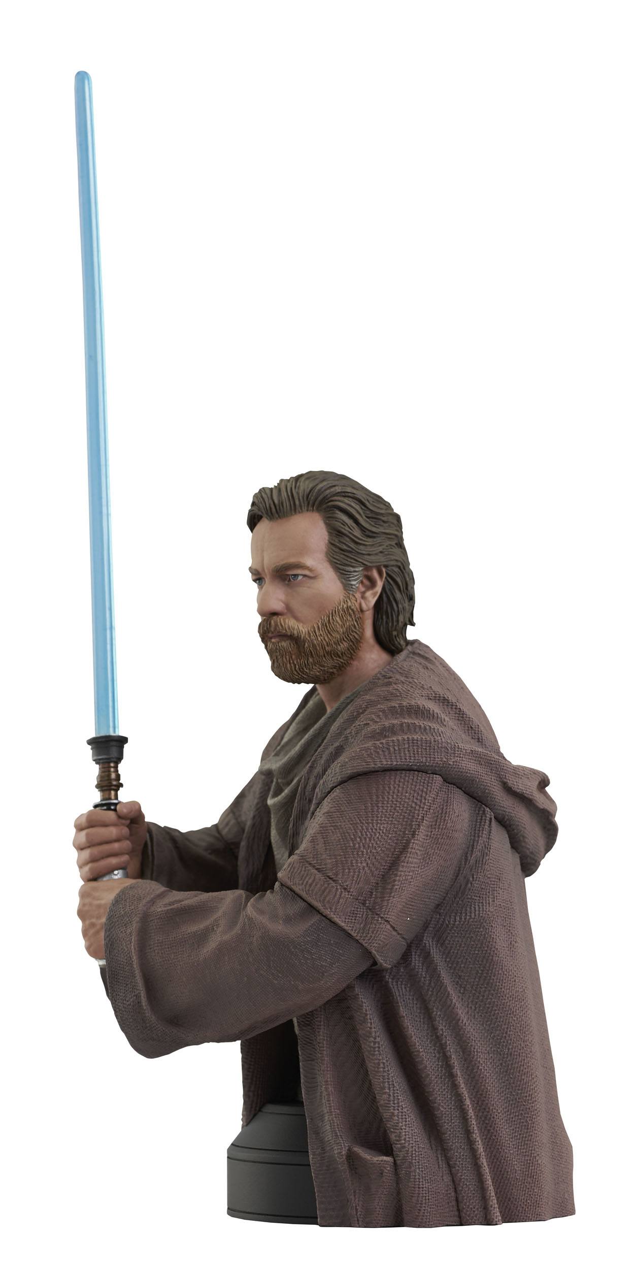 Limited Edition 1/6 Scale Gentle Giant Star Wars Obi - Wan Kenobi Mini - Bust Collectible