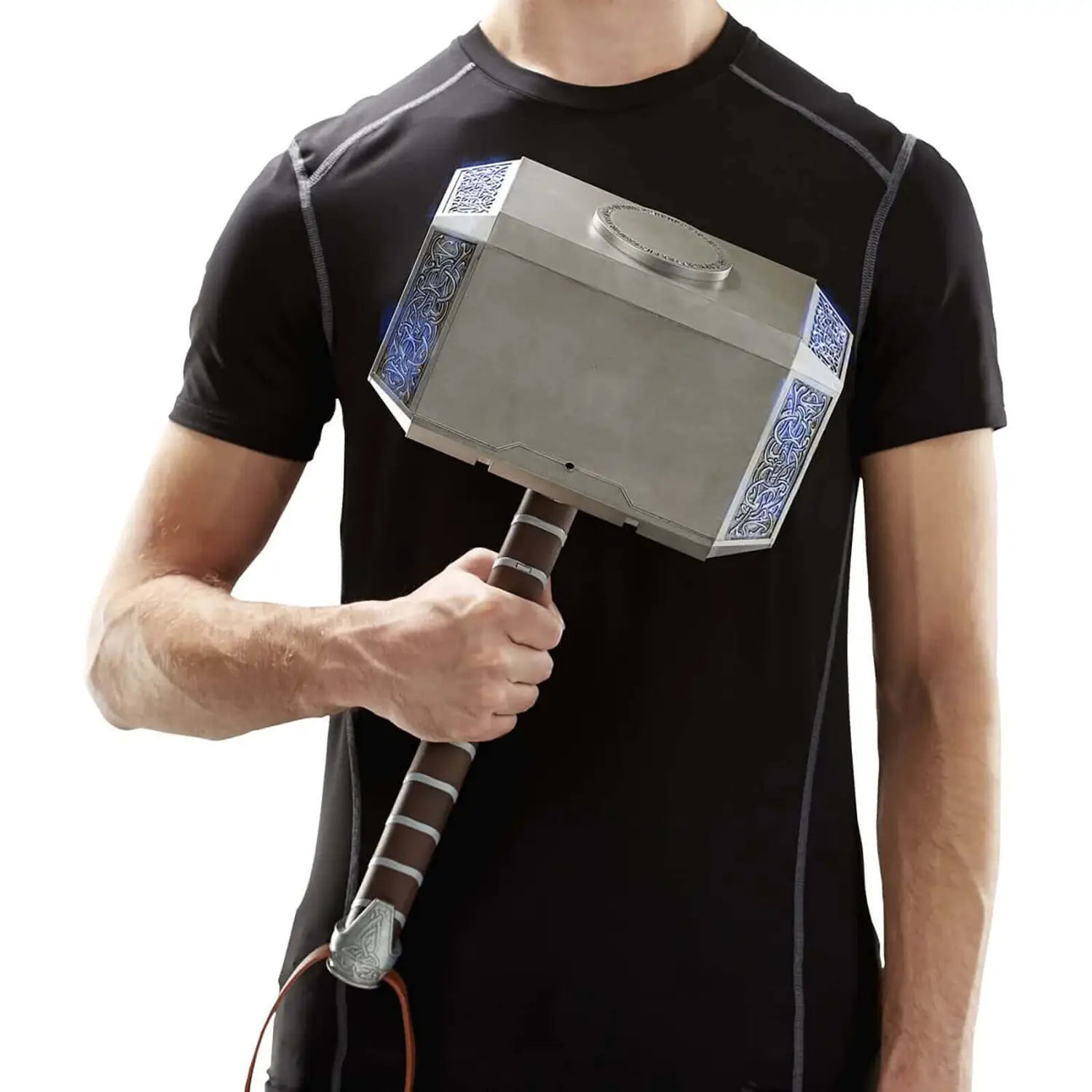 Hasbro's Marvel Legends 1:1 Scale Electronic Thor Mjolnir Hammer Replica