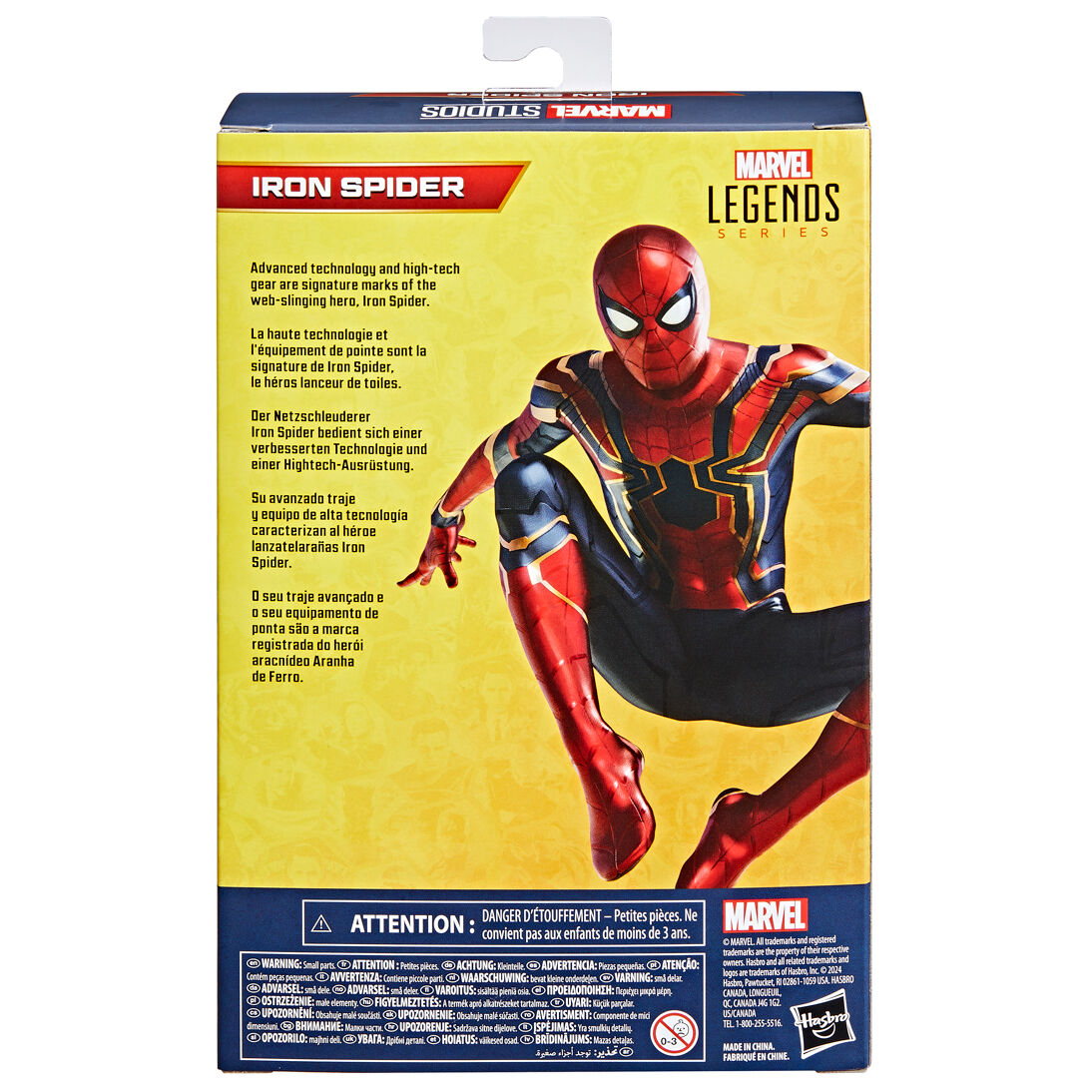 Marvel Legends 6 - Inch Iron Spider Action Figure Inspired by Movies