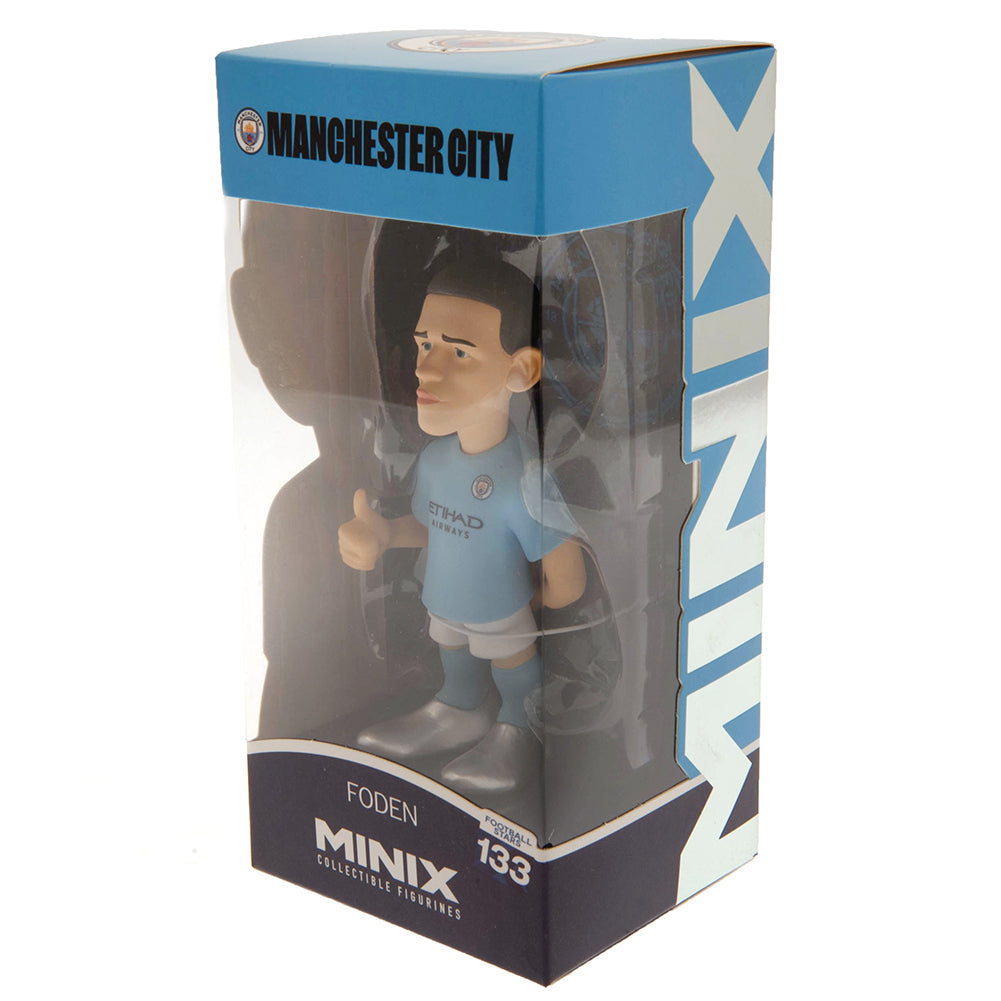 Collectible Manchester City FC MINIX Figure of Phil Foden