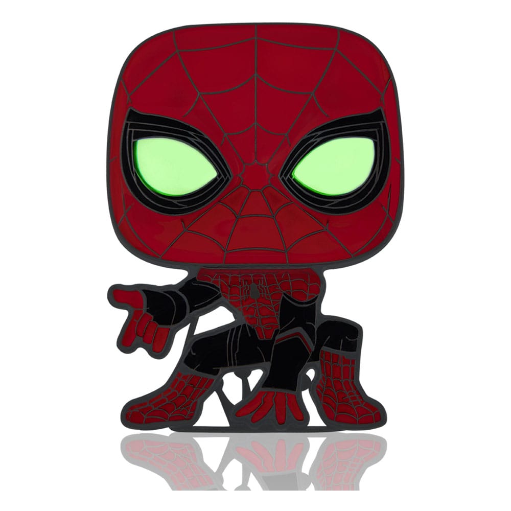 Funko POP! Marvel Spider - Man Enamel Pin Featuring Tom Holland, Collectible Merchandise