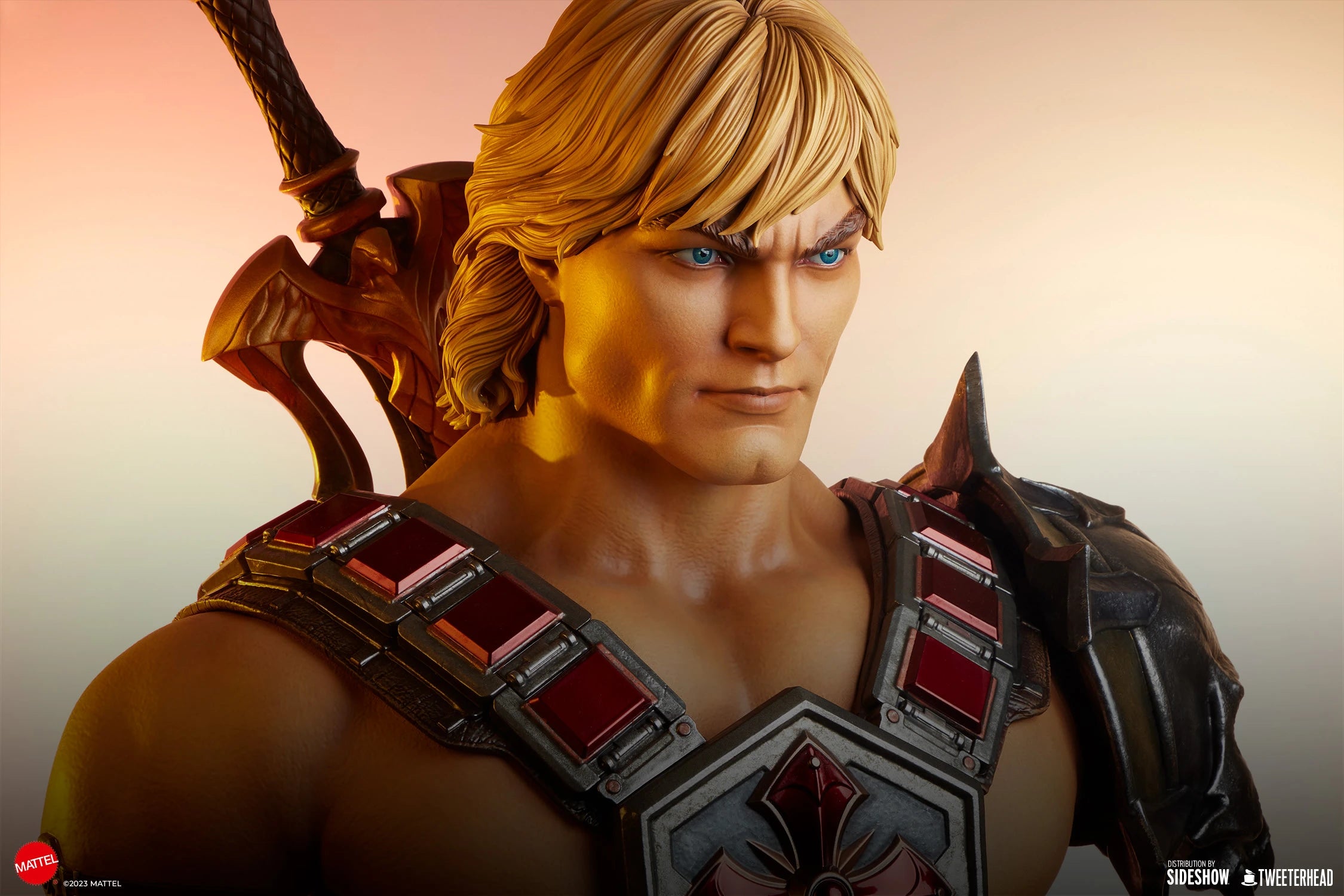 Limited Edition of 500 - Masters of the Universe Legends He-Man Life-Size Statue Bust