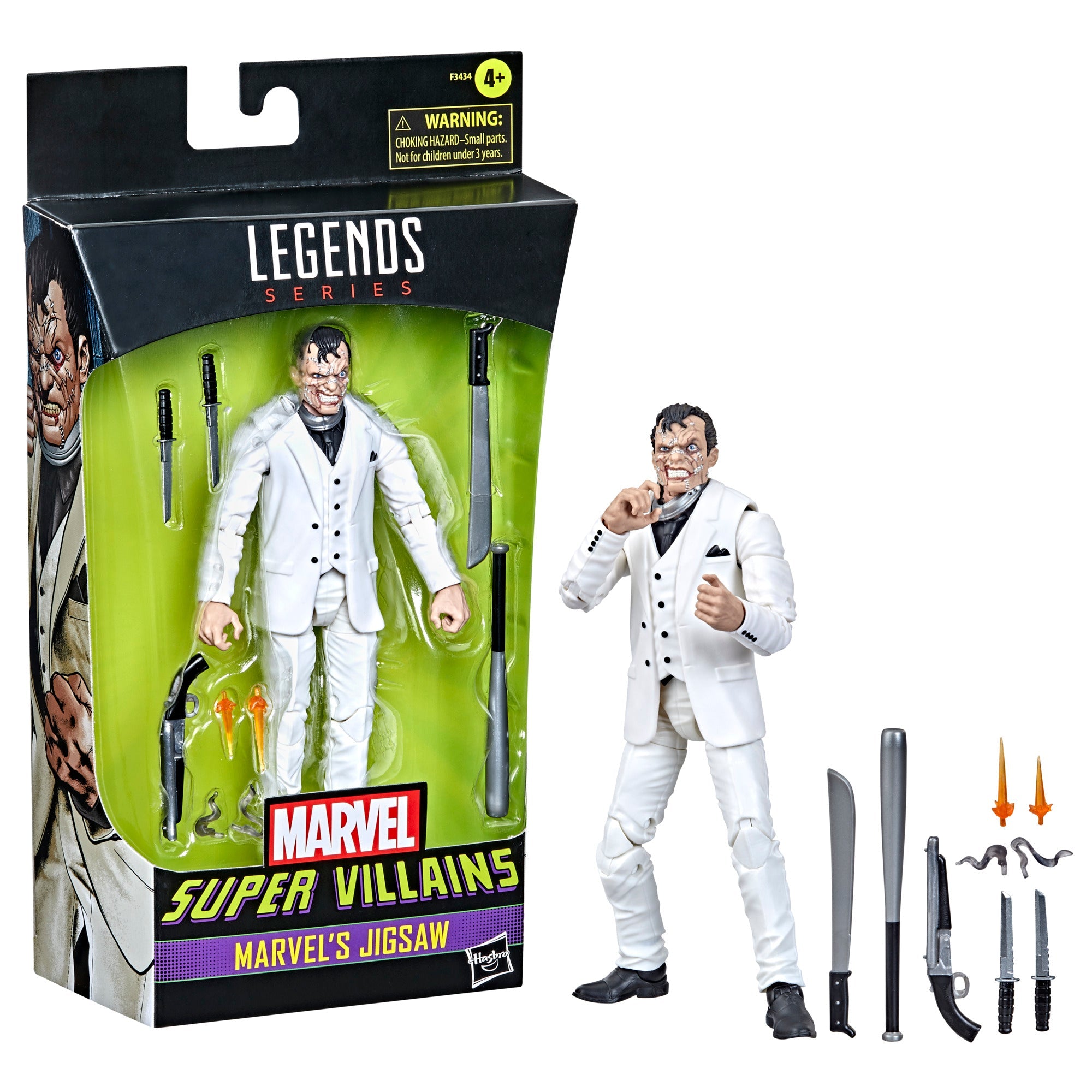 Marvel Legends Series 6-Inch Scale Action Figure - Marvel's Jigsaw