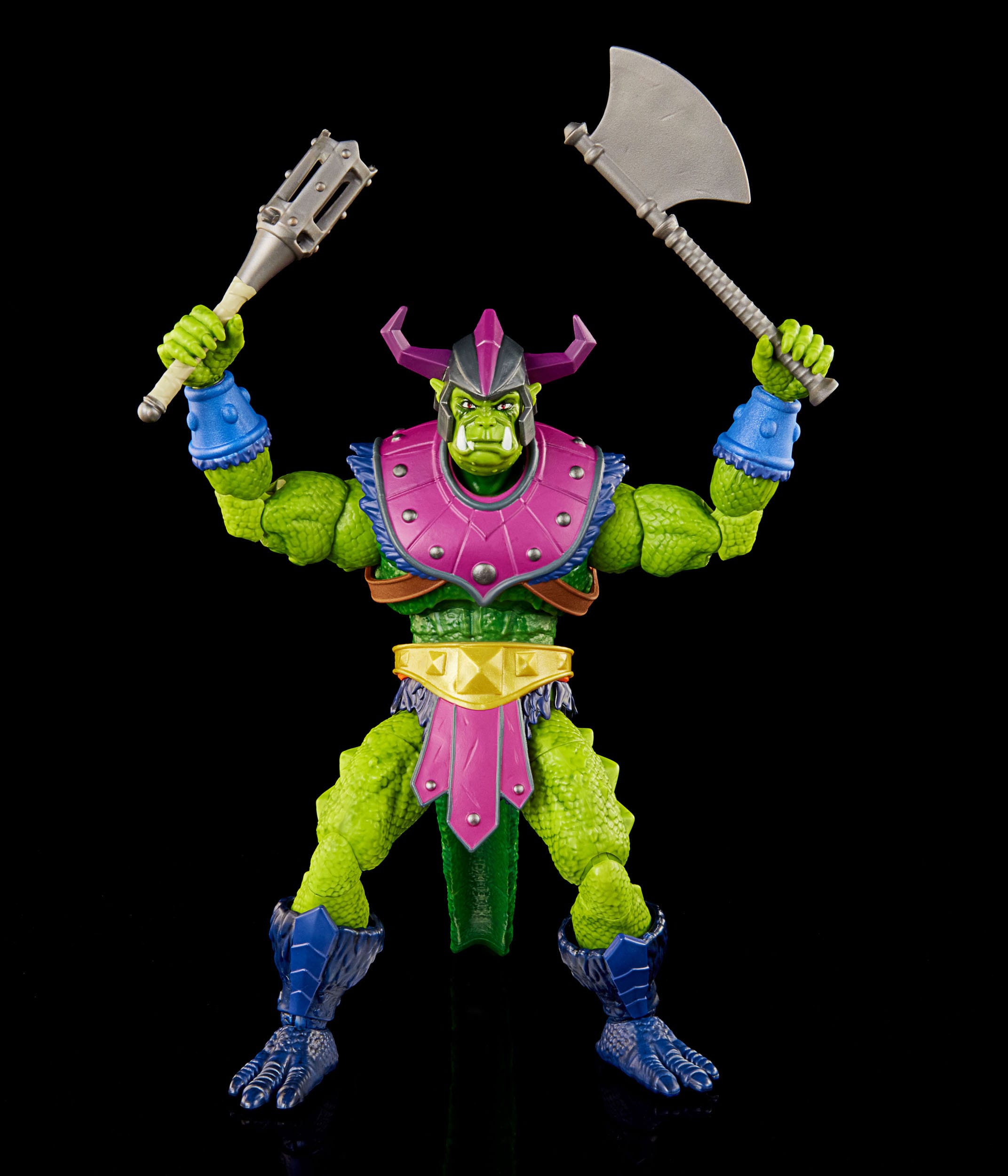 Masters of the Universe Masterverse New Eternia Deluxe Action Figure - Whiplash, the Iconic Villain