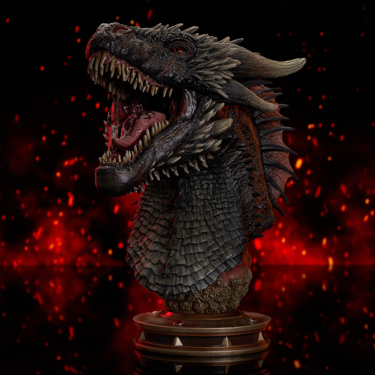Limited Edition 3D Game of Thrones Collectible Bust: 1/2 Scale Drogon Statue